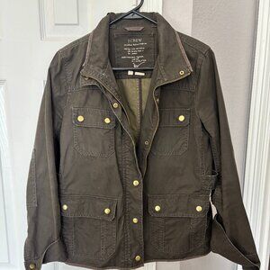 J. Crew Relaxed Boyfriend Field Jacket Size M